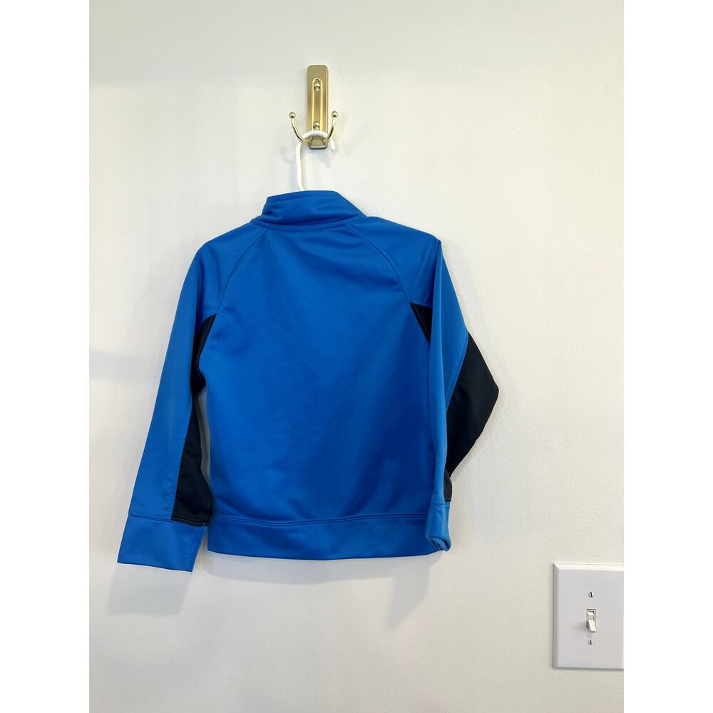 Under Armour Blue Black Zip Up Athletic Jacket 4T Toddler - Picture 2 of 3